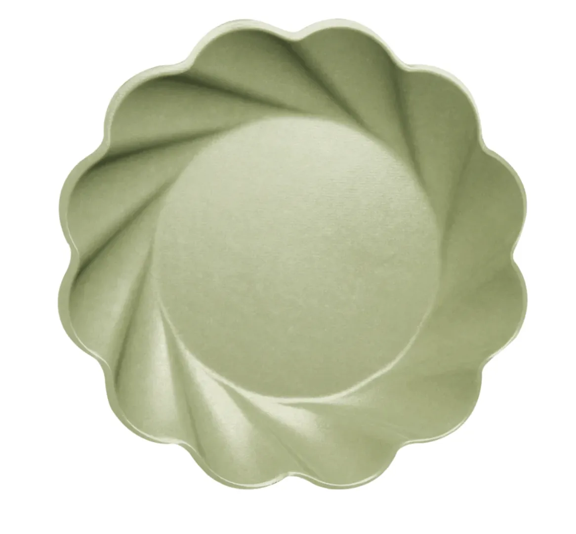 Simply Eco Dinner Plates - Sage