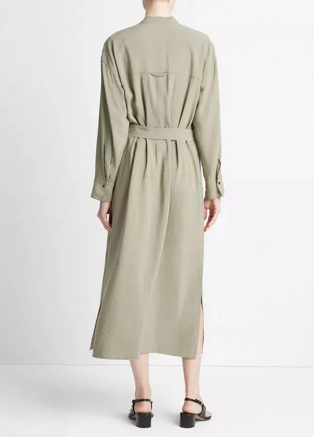 Soft Utility Long Sleeve Blouse