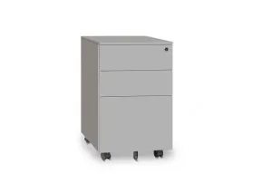 Soler Metal Mobile Pedestal - Grey