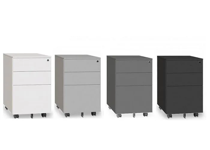 Soler Metal Mobile Pedestal - Grey