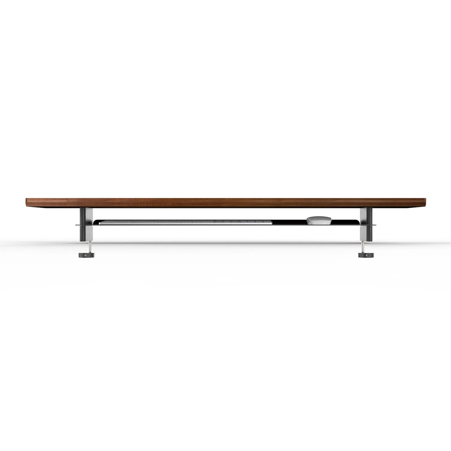 Solid Walnut Monitor Stand Desk Riser