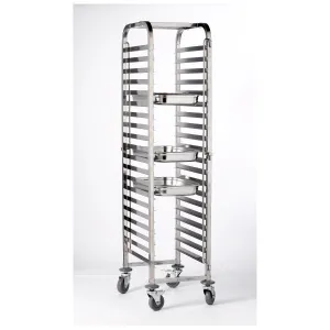 St/St. Gastronorm 1/1 Trolley 20 Shelves pack of 1