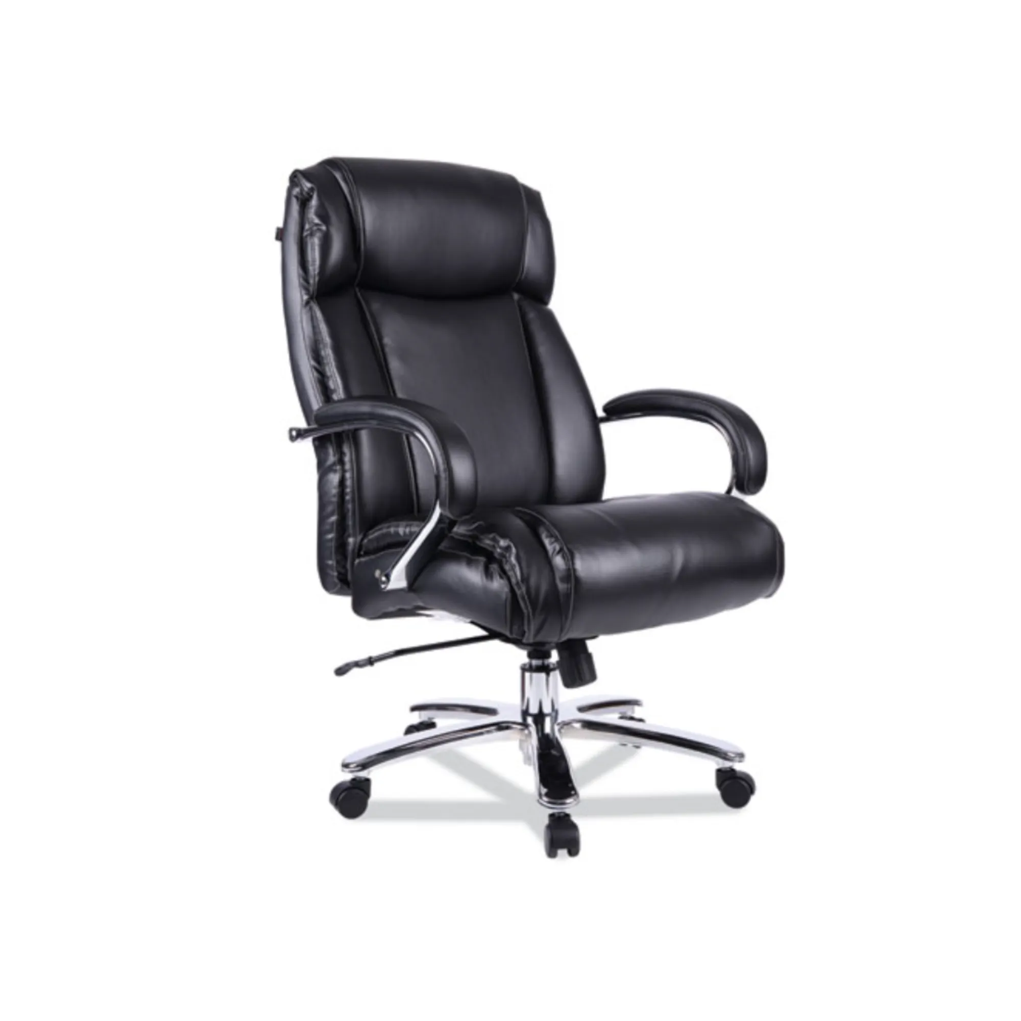 Texas Bonded Leather Tall Heavy Duty Executive Office Chair with Chrome Base