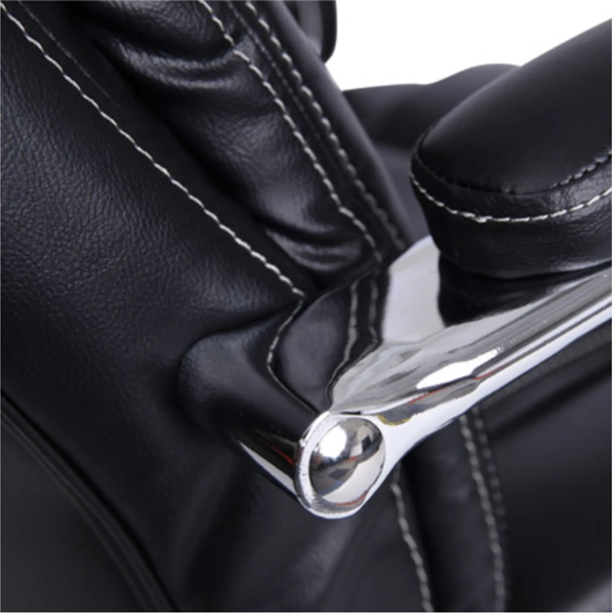 Texas Bonded Leather Tall Heavy Duty Executive Office Chair with Chrome Base