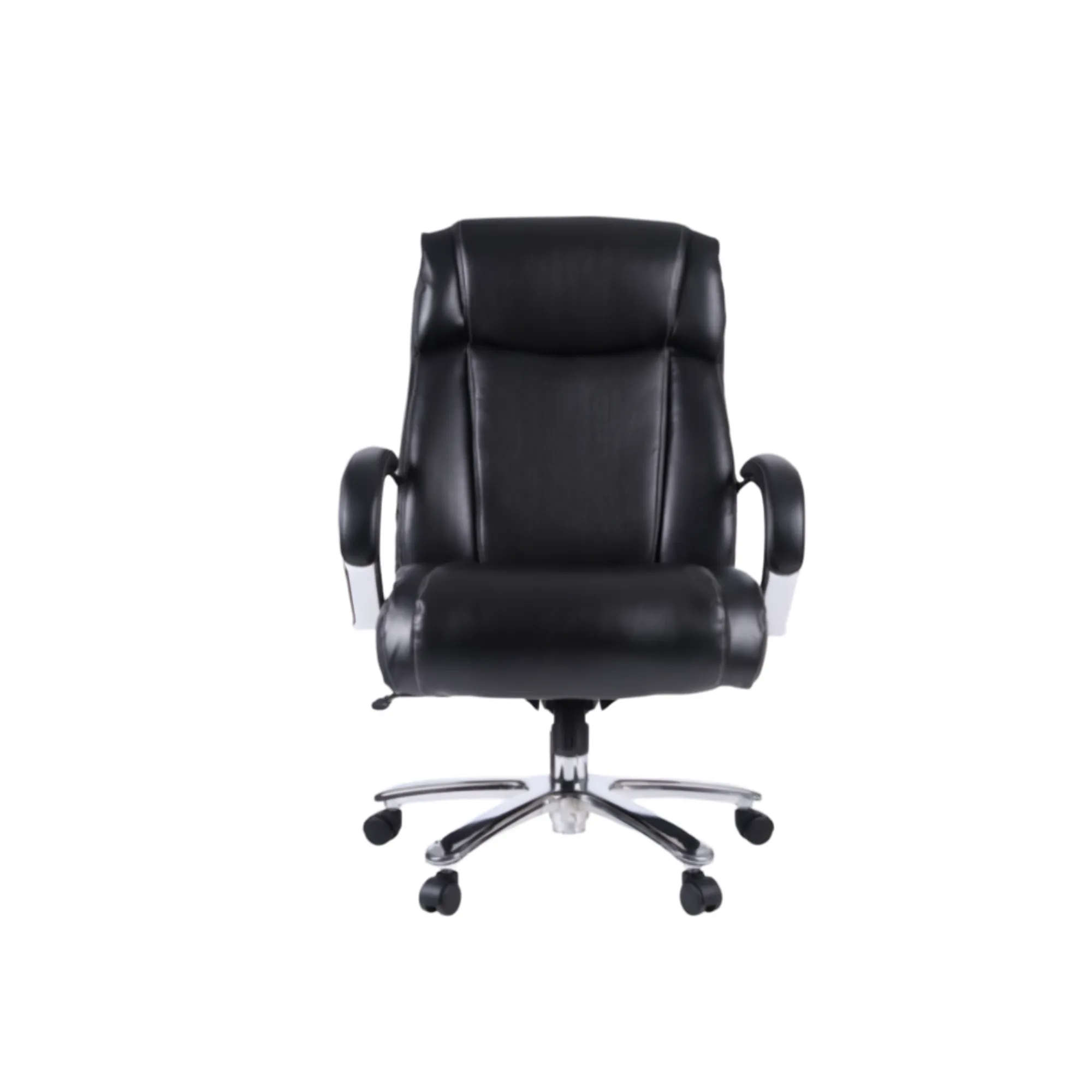 Texas Bonded Leather Tall Heavy Duty Executive Office Chair with Chrome Base