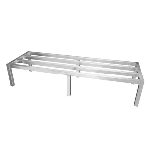Thunder Group ALDN2060 20" Aluminum Heavy-Duty Dunnage Rack, Silver