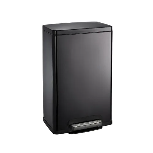 Tramontina Step Trash Can - Charcoal - 49.2ltr
