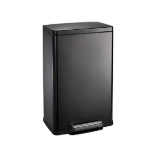 Tramontina Step Trash Can - Charcoal - 49.2ltr