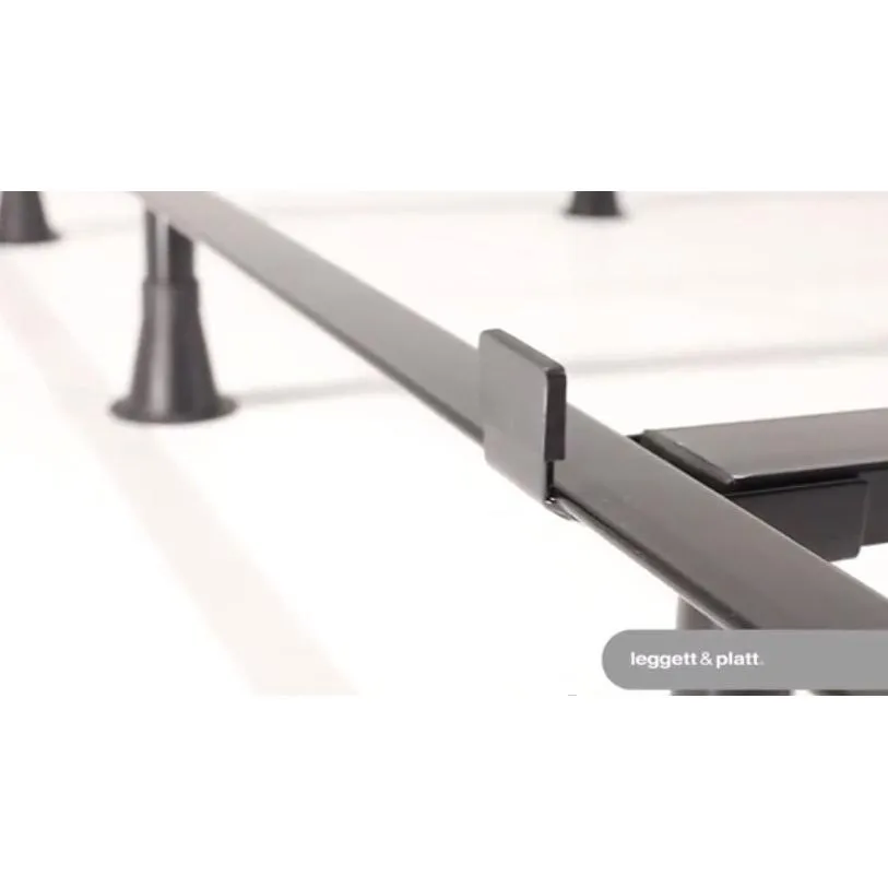 Twin size 9-Leg Metal Bed Frame with Headboard Brackets