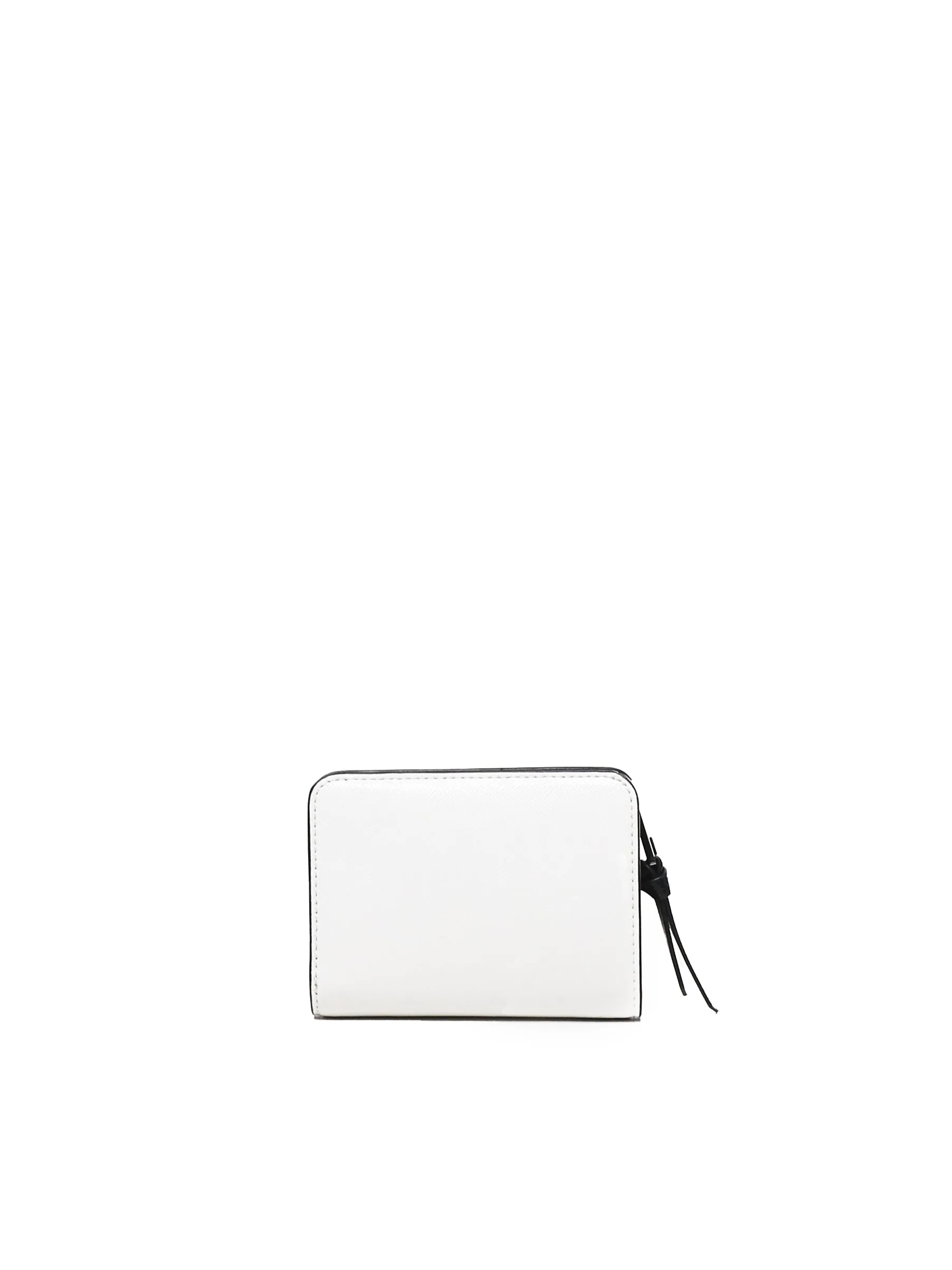 Utility Leather Wallet with Snap Closure