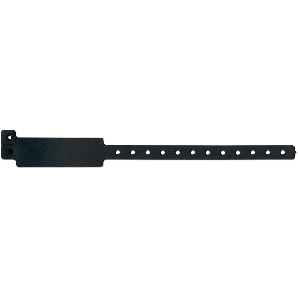 Vinyl Wristbands 1" Waterproof Permanent Snap 420P (500/Box)