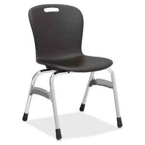Virco Sage Series Stack Sturdy Chair - Black