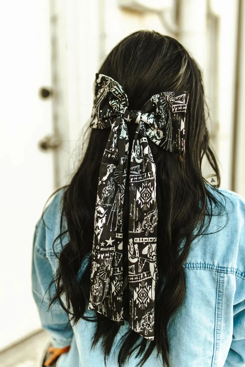 Western Hair Bow - Tejas Things