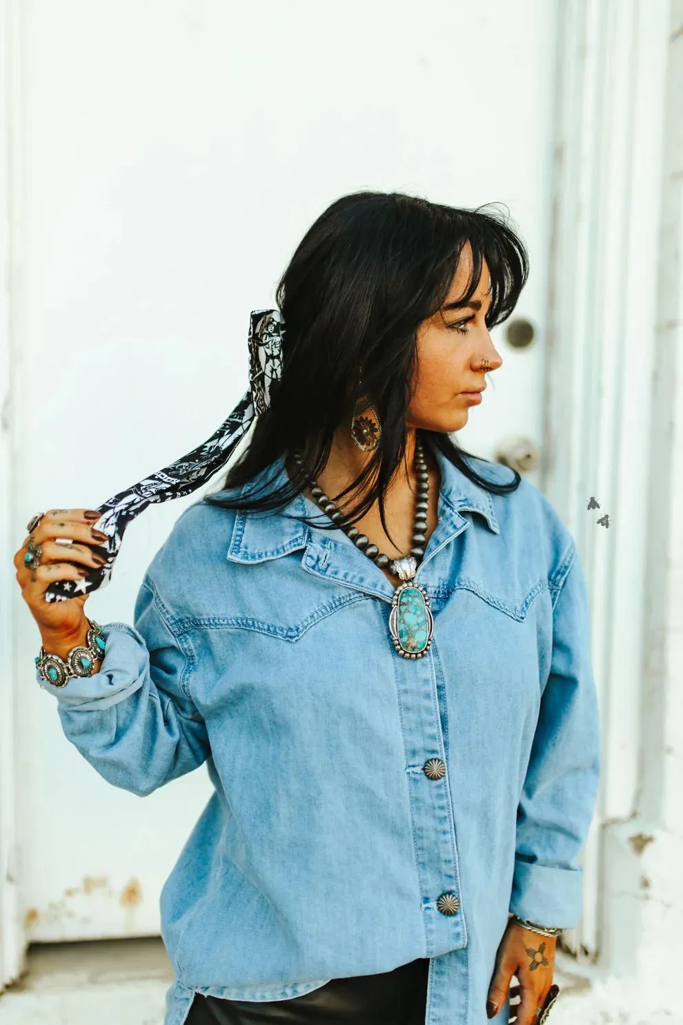 Western Hair Bow - Tejas Things