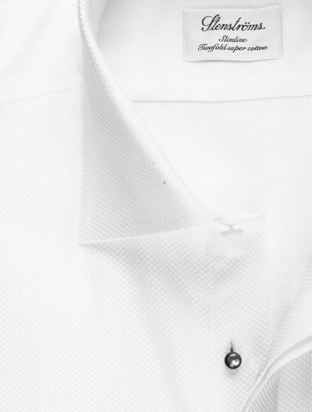 White Evening Slim Fit Shirt