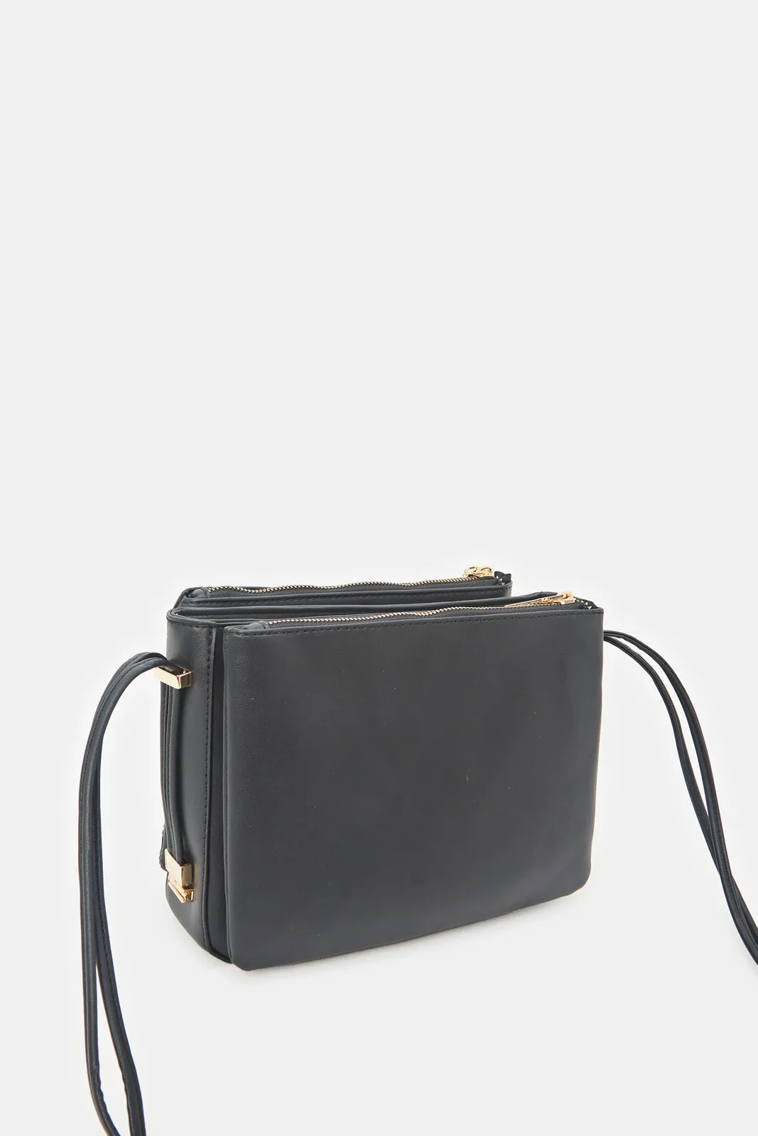 Women Black Quilting Utility Bag