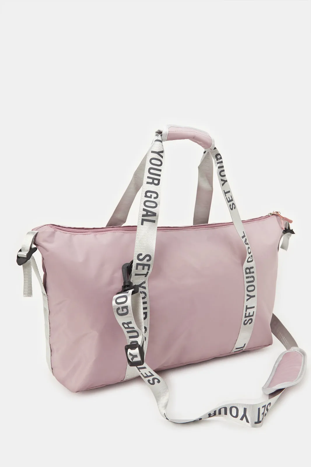 Women Pink Hold All Bag
