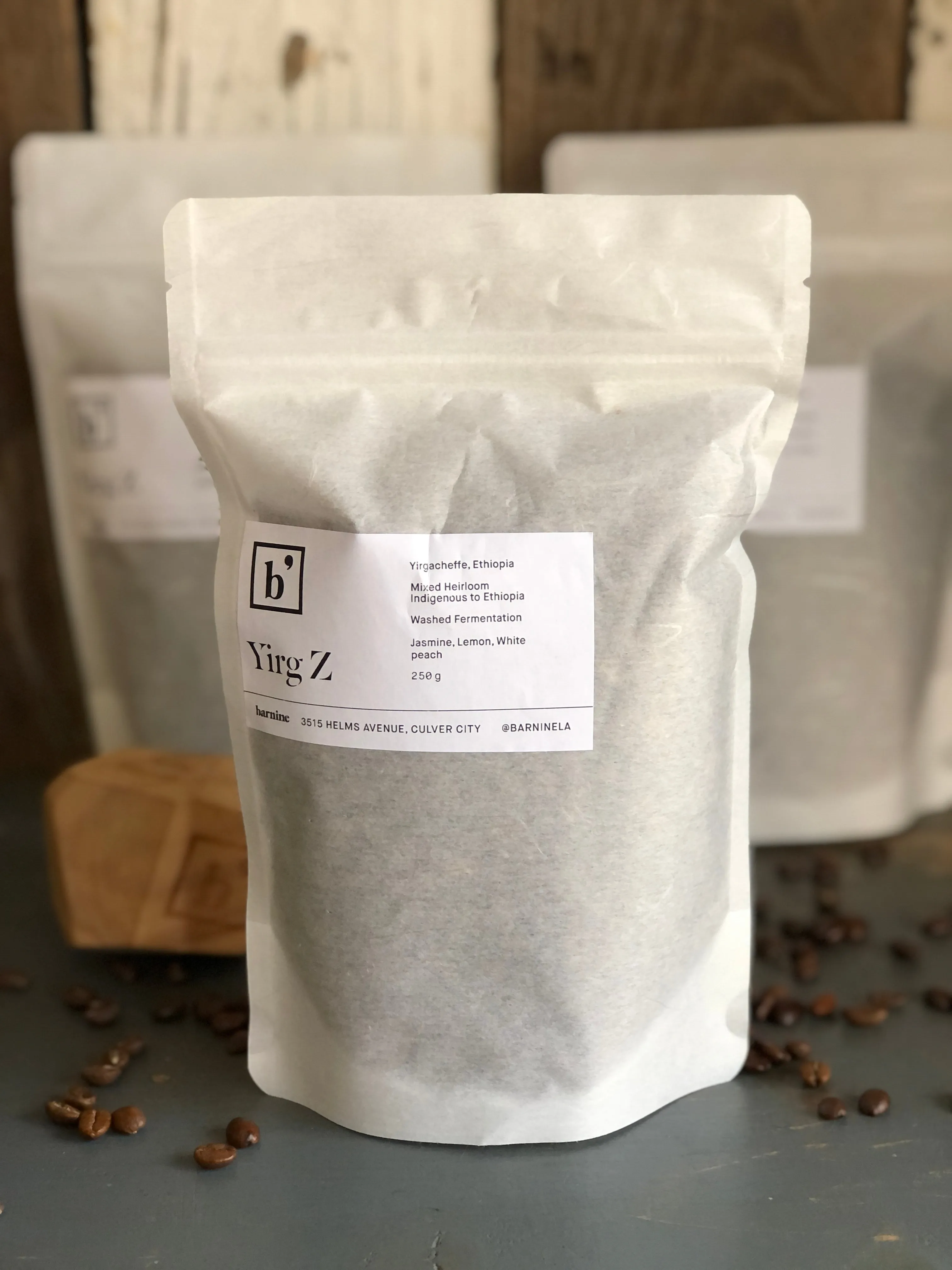 Yirg Z - whole bean coffee by Bar Nine - 250g
