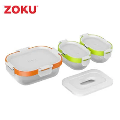 Zoku 7 Piece Neat Stack Food Container